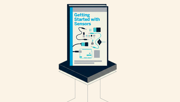 Getting Started with Sensors book at Design Museum Helsinki